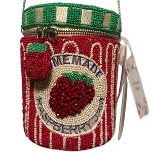 TJ Maxx VIral Beaded Homemade Raspberry Jam Purse